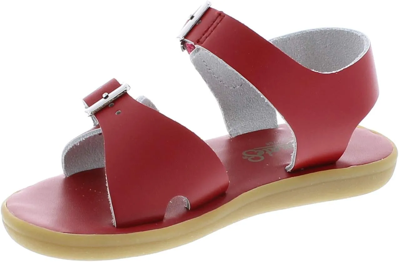 FOOTMATES Tide and Eco-Tide Waterproof Sandals for Boys and Girls with Slip-Resistant, Non-Marking Outsoles and Strap Closure for Infants, Toddlers, and Little Kids Ages 0-8