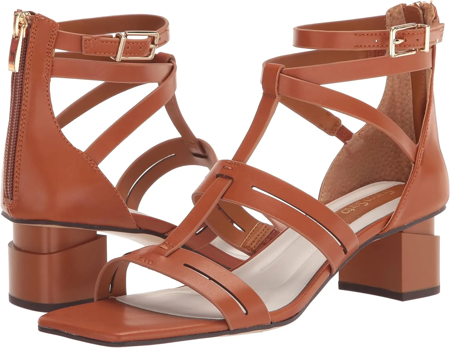 Franco Sarto Women's Korie Strappy Heeled Sandal
