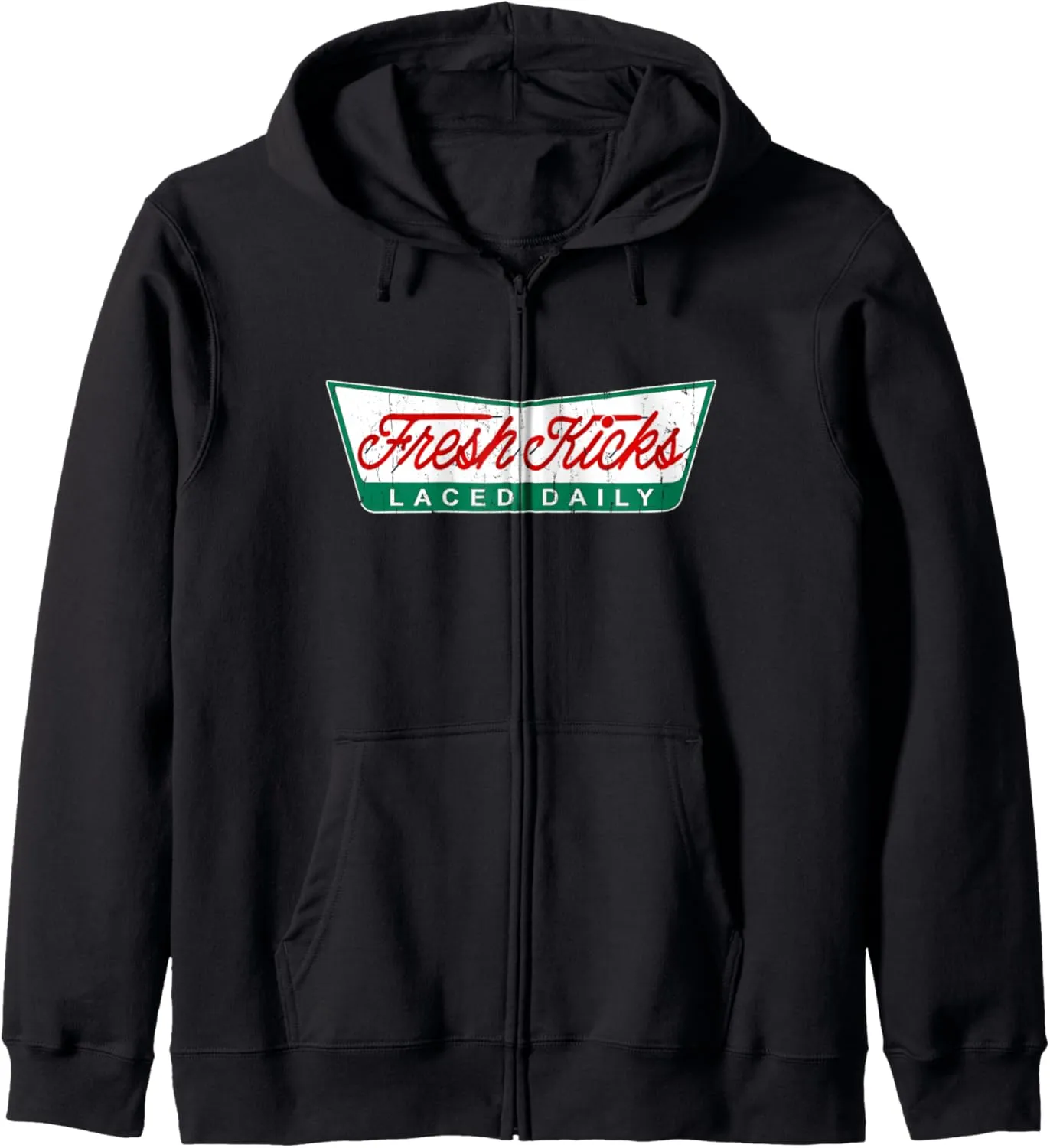 Fresh Kicks Laced Daily Zip Hoodie