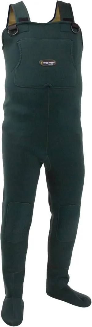 FROGG TOGGS Men's Amphib Stockingfoot Neoprene Waterproof Fishing Chest Wader for Fishing
