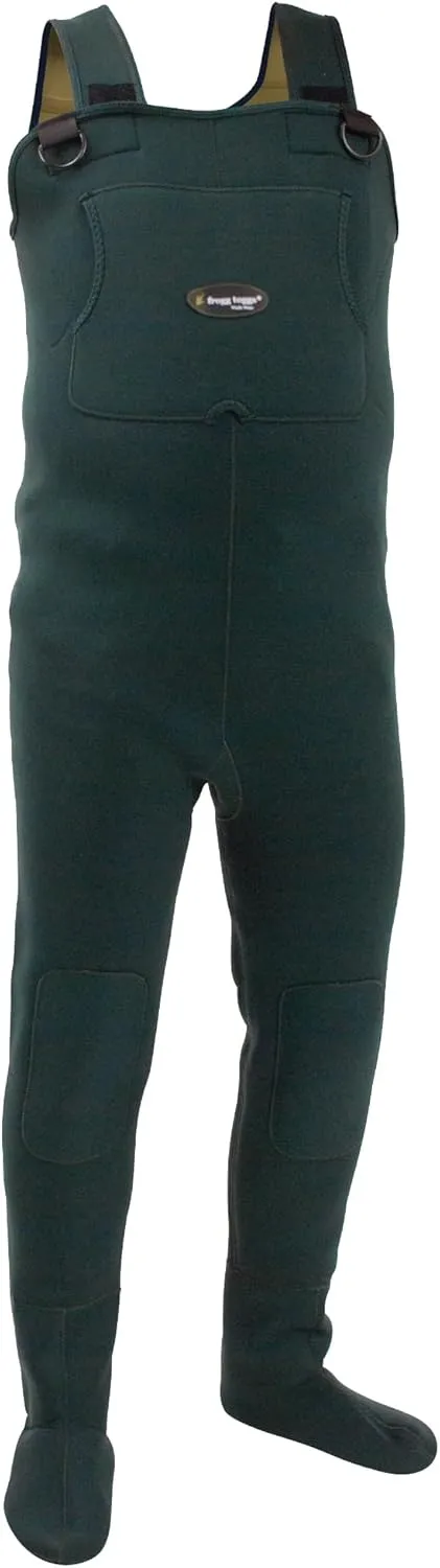 FROGG TOGGS Men's Amphib Stockingfoot Neoprene Waterproof Fishing Chest Wader for Fishing