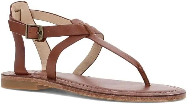 Frye Taylor Women’s Sandals - Soft Full-Grain Leather with Padded Footbed, Adjustable Ankle Strap, and Flexible Rubber Outsole with Low Heel