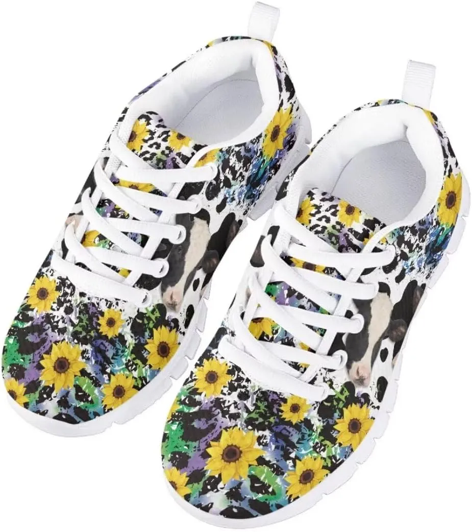 Girls Shoes Athletic Running Fashion Sneakers Cute Walking Breathable Fitness Tennis Lightweight Shoes