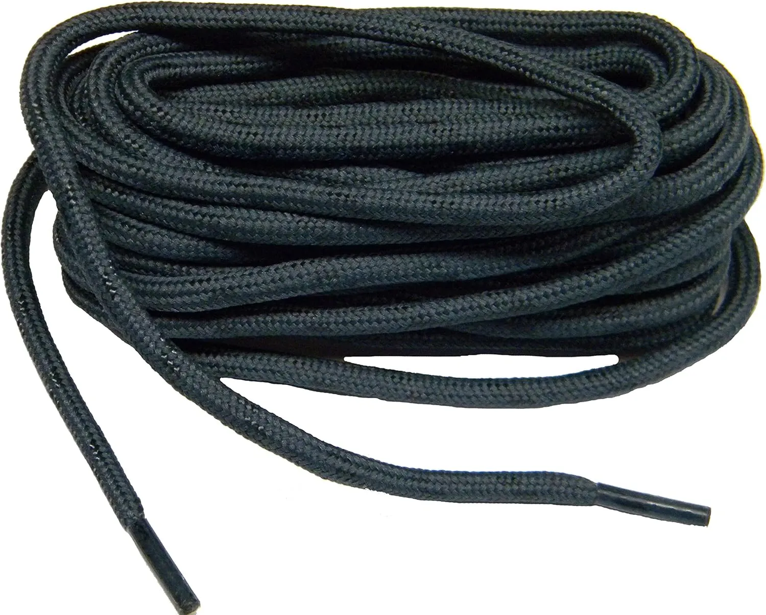 GREATLACES Dark Storm Grey Kevlar proTOUGH(tm) Reinforced Heavy Duty Boot Laces Shoelaces (2 Pair Pack)