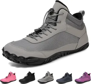 Grounded Winter Footwear For Women, Hike Winter Footwear Barefoot Womens Boots Men, Waterproof Wide Toe Box Barefoot Winter