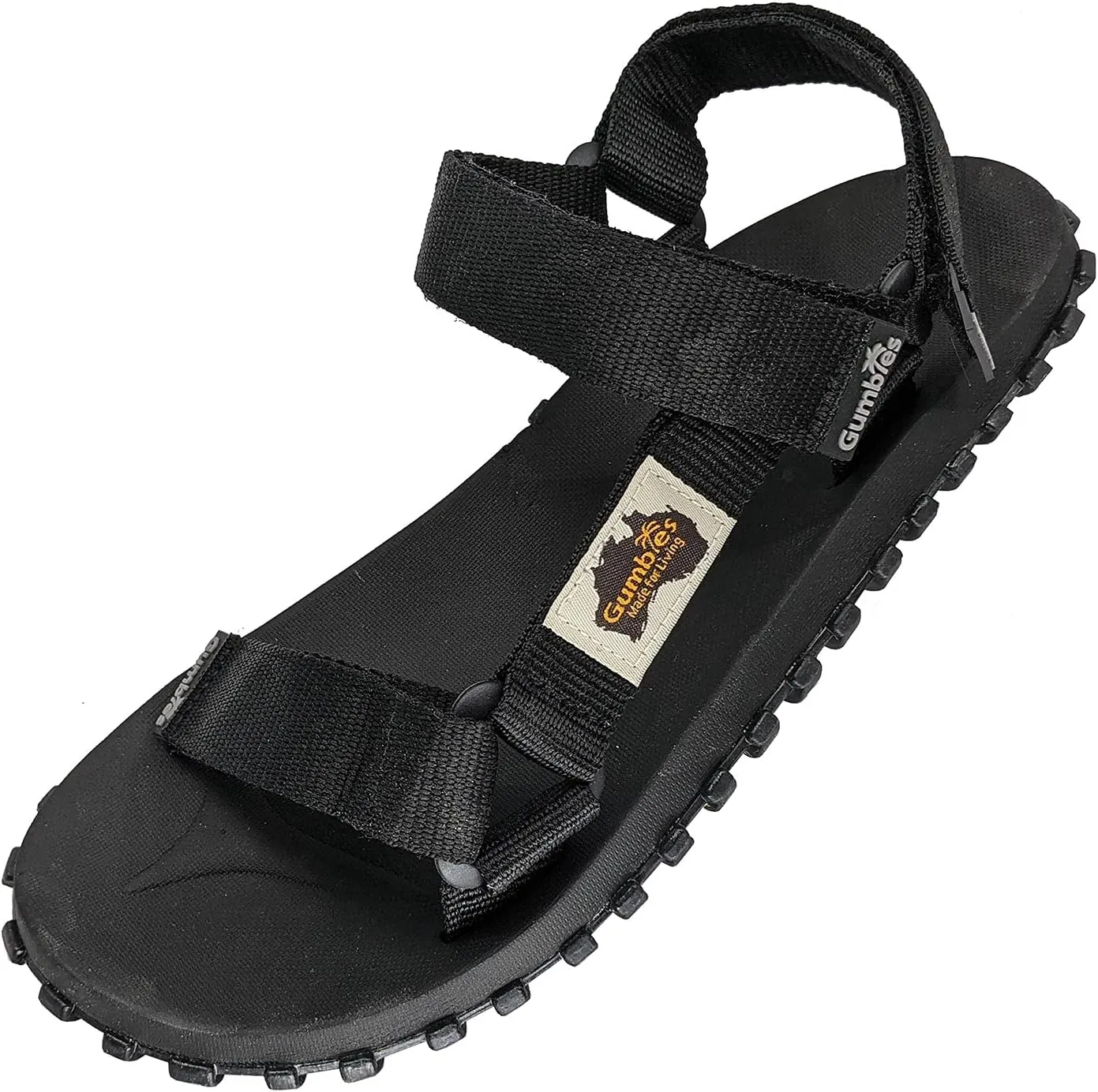 Gumbies Scrambler Unisex Sandals with Recycled Straps and Recycled Rubber Sole - Comfort Guaranteed
