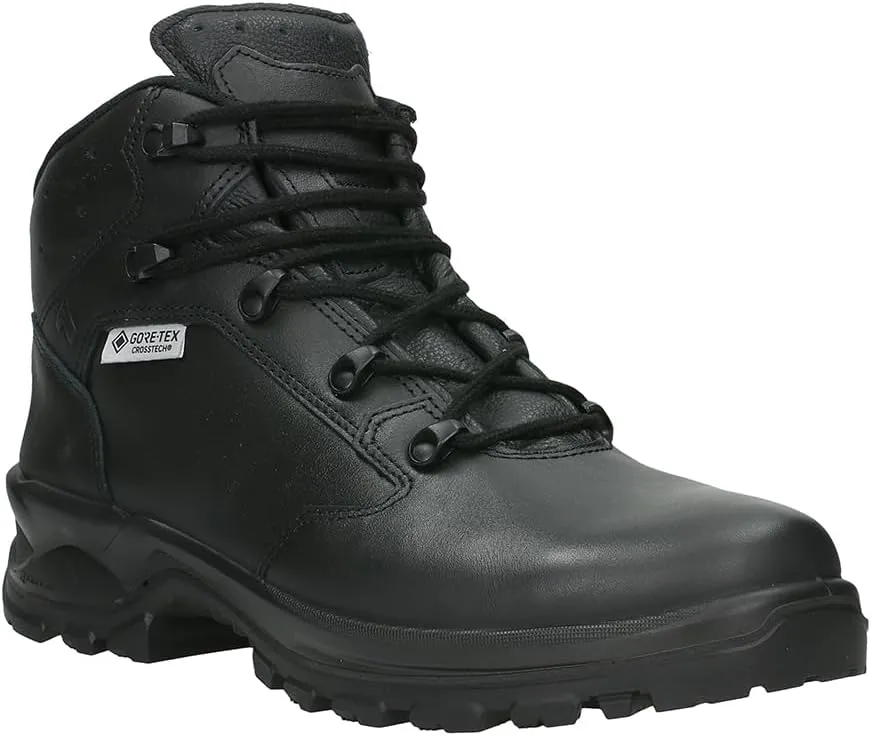 HAIX Enforce X Mid - Wide Shoe - Unisex, 8 US, Wide, 5in, Black, 206276W-8