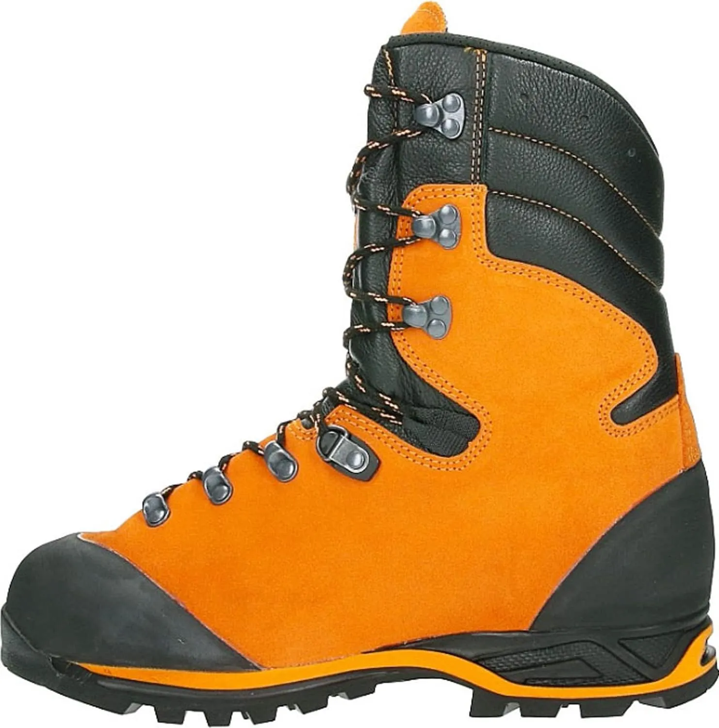 HAIX Protector Prime, Men's, Orange, Steel Toe, EH, PR, WP, Chain Saw, 9 Inch Boot