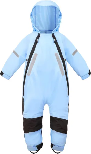 HAPIU Kids Toddler Rain Suit Muddy Buddy Waterproof Coverall