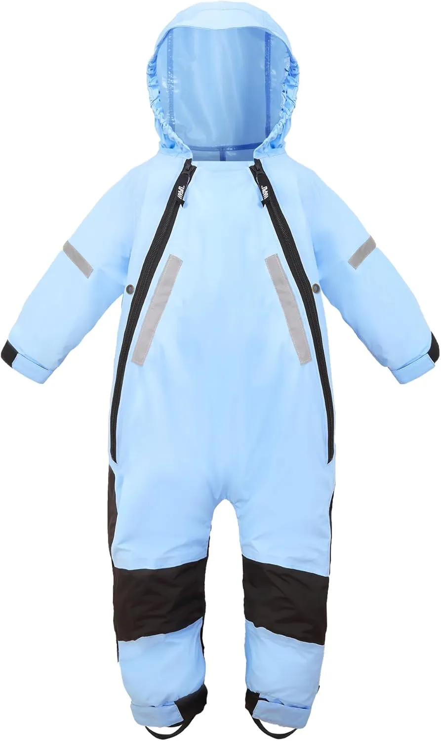 HAPIU Kids Toddler Rain Suit Muddy Buddy Waterproof Coverall