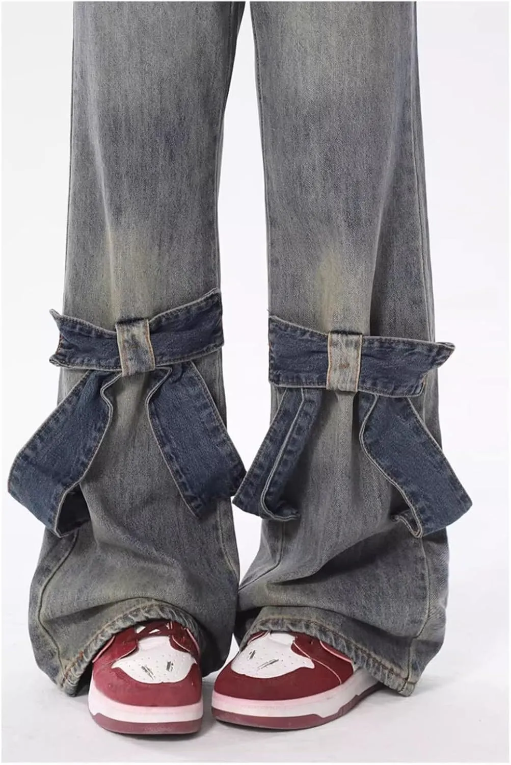 High Waisted Jeans for Women Wide Leg Loose Baggy Boyfriend Denim Pants 90S Vintage Streetwear Y2k Grunge Jean Pants