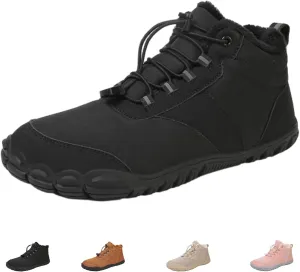 Hike Winter Footwear Barefoot Womens, Warm Waterproof Hiking Winter Barefoot Shoes Men, Anti-slip Barefoot Boots Winter