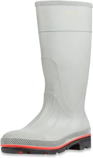 Honeywell Home 75122-GYM-100 Servus MAX Men's 15-Inch PVC Chemical-Resistant Soft Toe Gray, Red & Black Work Boots - 10