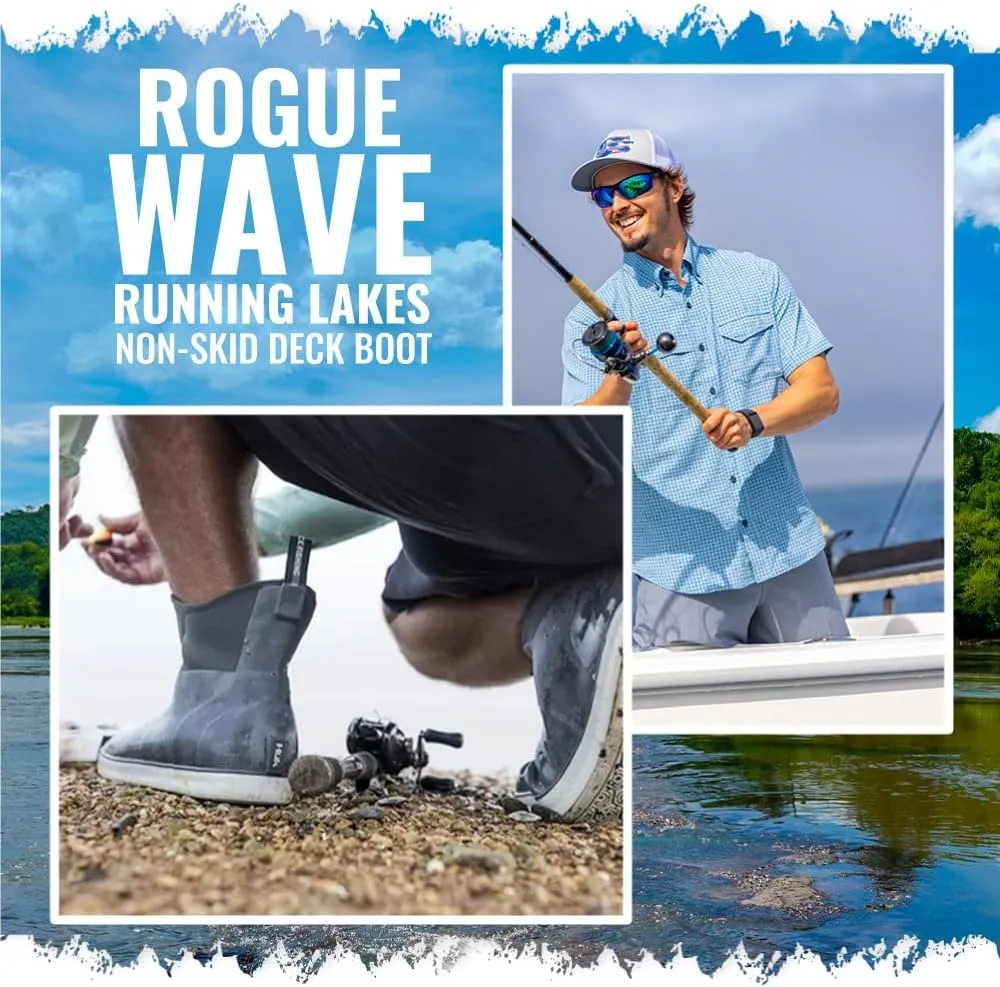 HUK Men's Rogue Wave Shoe | High-Performance Fishing & Deck Boot Rain