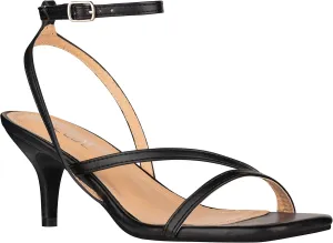 ILLUDE Women’s Ankle Strap Sandal Heels Low Kitten Heel Square Toe Strappy Heeled Sandals – Hera