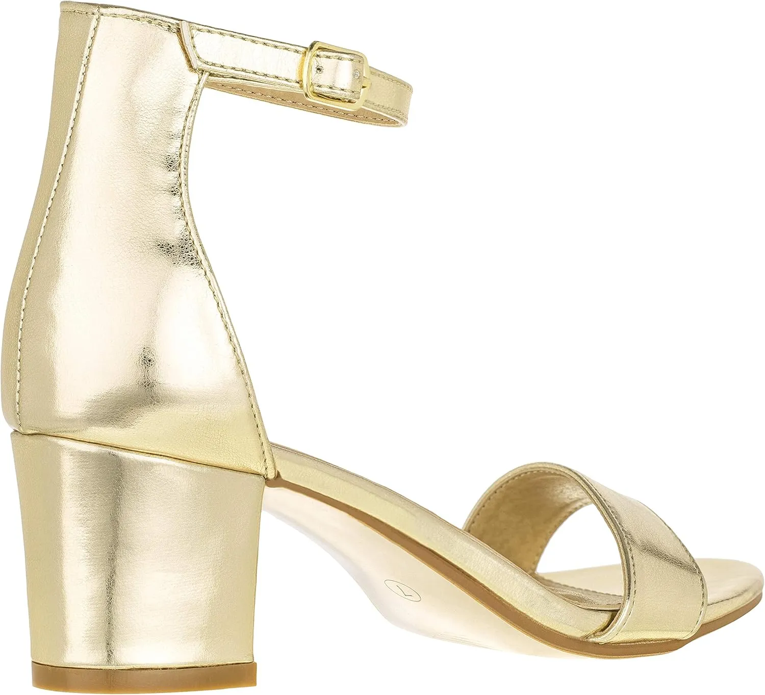 ILLUDE Women’s Fashion Ankle Strap Kitten Heel Sandals - Adorable Cute Low Block Heel – Jasmine