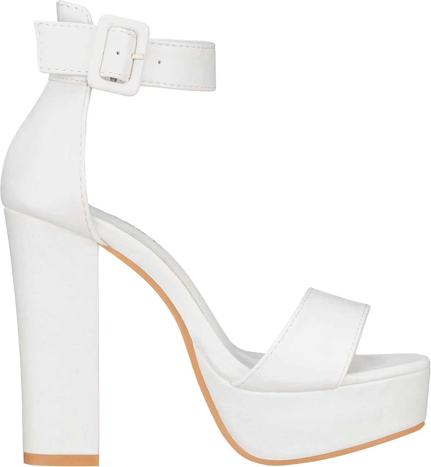 ILLUDE Women's High Heel Platform Sandals Ankle Strap Chunky Heel Sexy Party Heeled Sandals – Darling