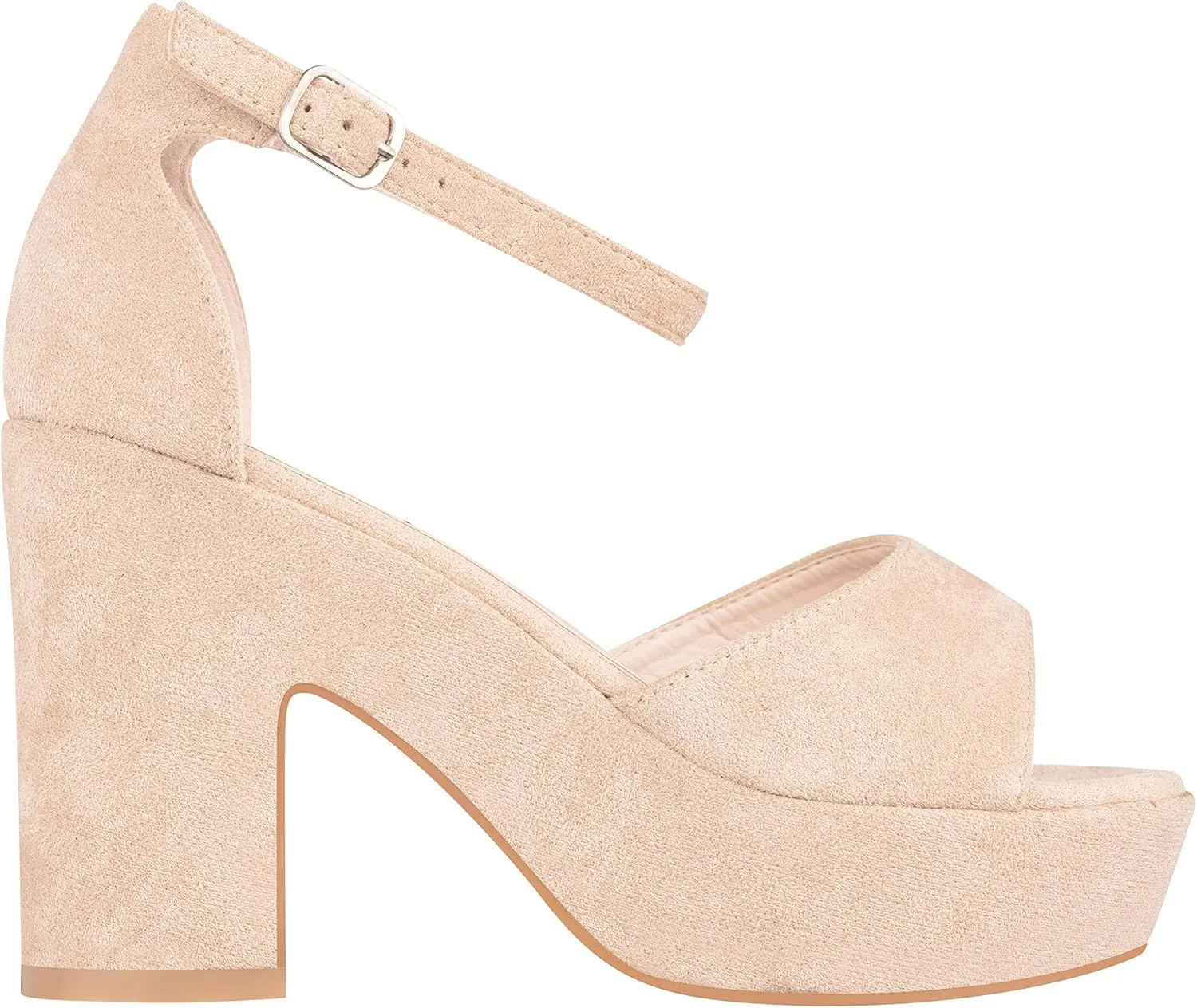 ILLUDE Women's Platform Heels Sandals Ankle Strap Block Chunky Heel Open Toe Platform Wedge Sandals – Cleo