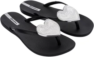 Ipanema Women's Maxi Fashion Ii Fem Toe Separator Sandals, black, 4.5-5 Women
