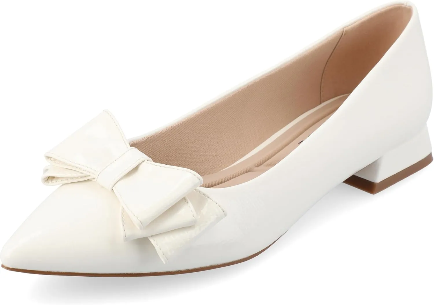 Journee Collection Womens Ophelia Bow Flat Shoes