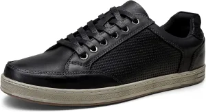 Jousen Men's Fashion Sneakers Classic Retro Casual Shoes for Men Breathable Business Dress Sneaker