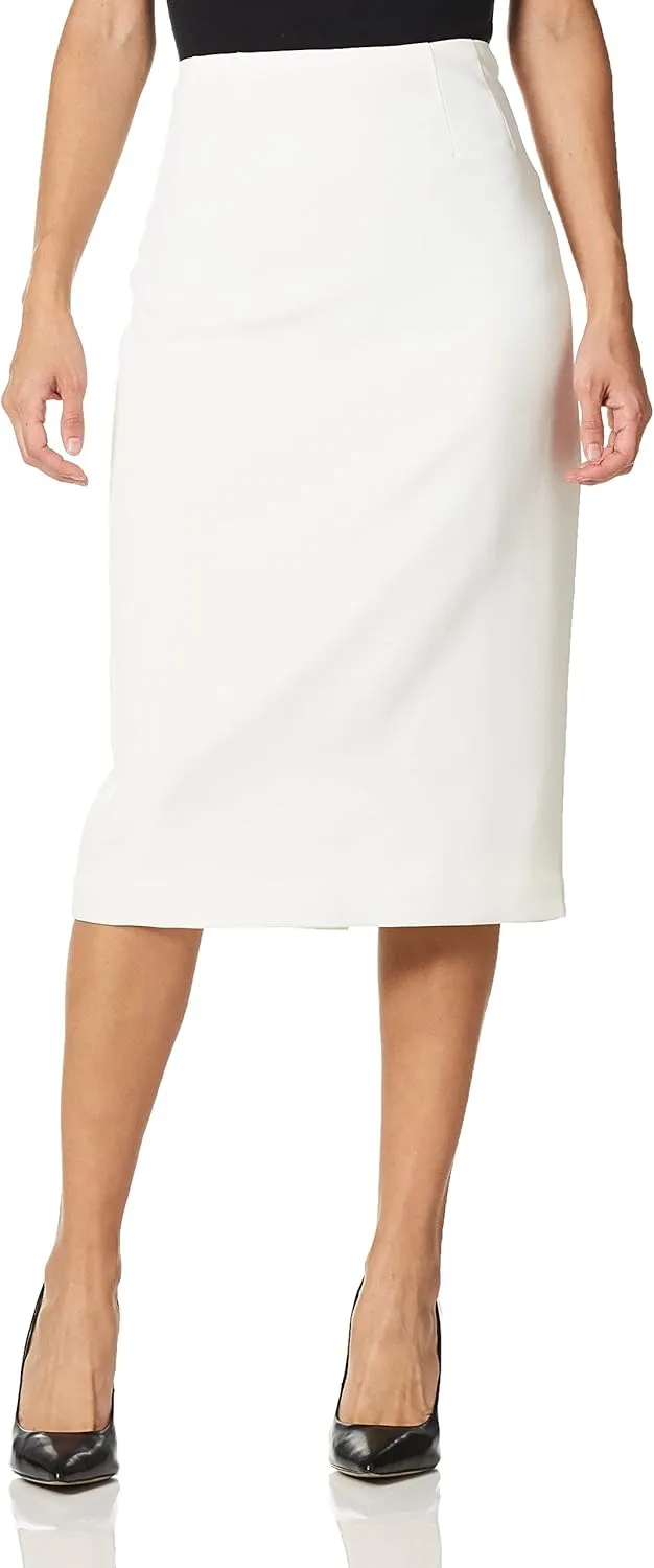 Kasper Women's Stretch Crepe Skimmer Skirt