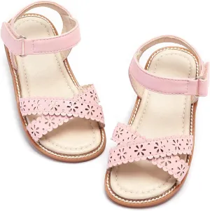 Kiderence Toddler Girls Sandals Little Girls Kids Shoes Girls Sandals Toddler