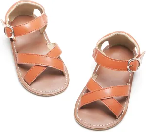 Kiderence Toddler Girls Sandals Little Girls Kids Summer Shoes Toddler Sandals