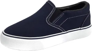 Kid's Classic Slip On Canvas Sneaker Tennis Shoes