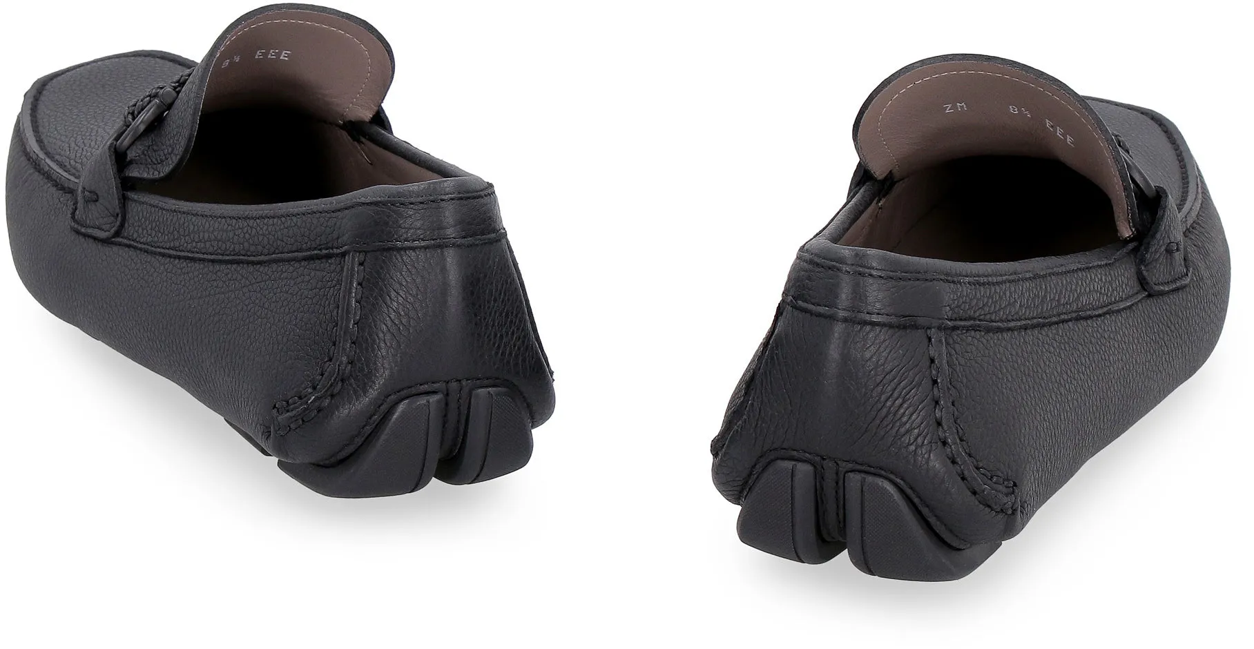 Leather loafers