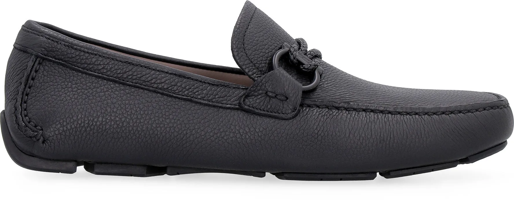 Leather loafers