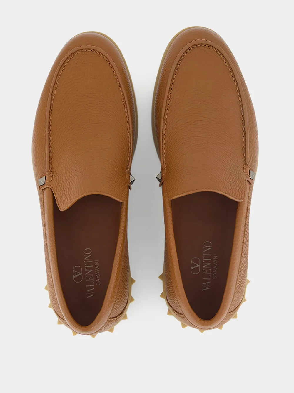 Leisure Flows Slip-On In Grainy Calfskin