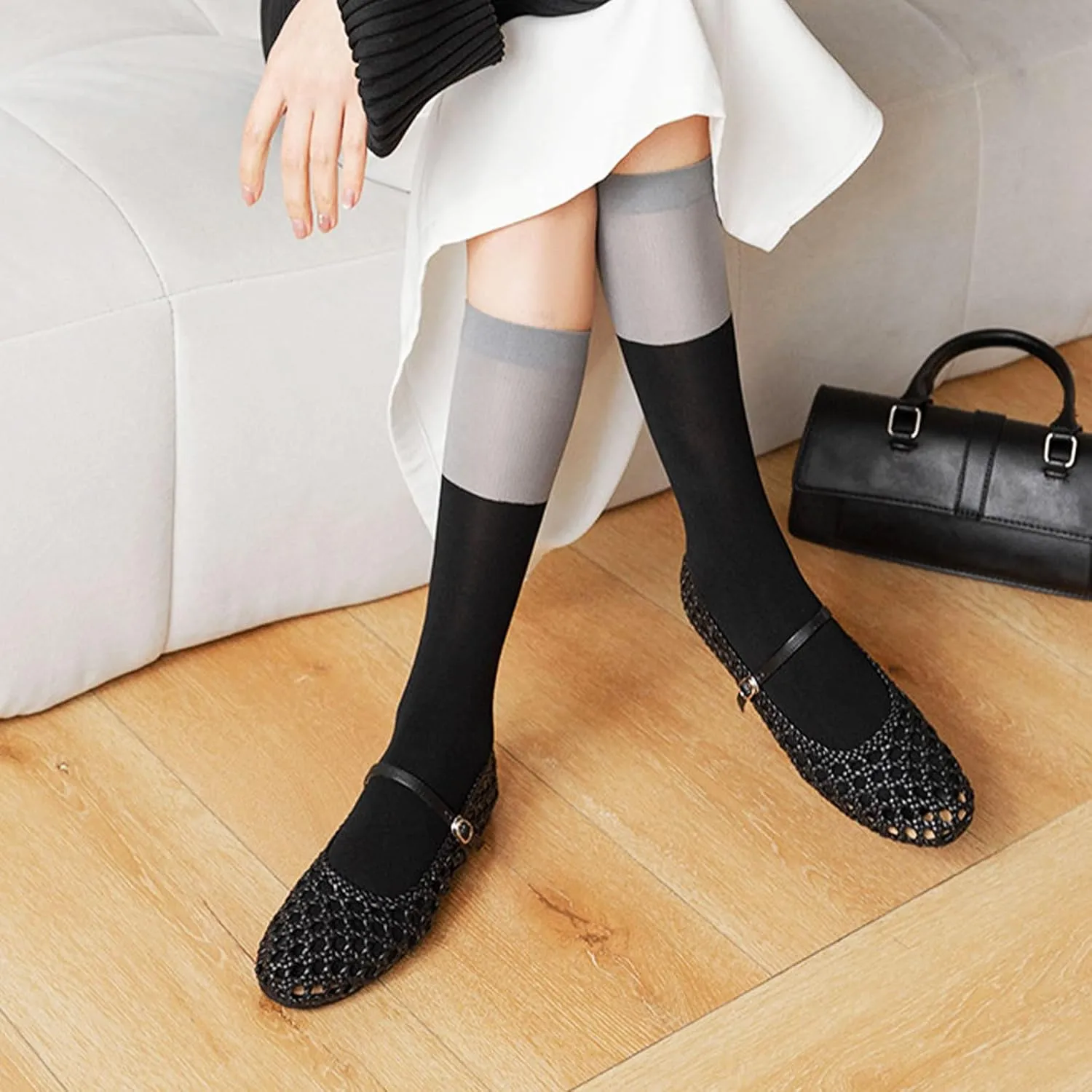 Leopard Flats for Women Mesh Flats Ballet Flats Mary Jane Flats Women's Dress Shoes Ballet Shoes