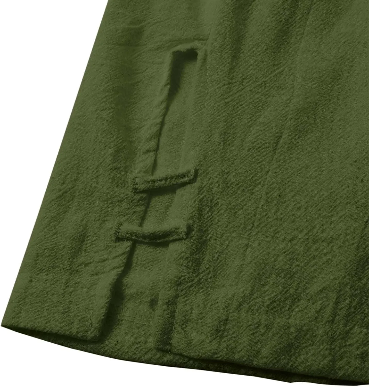 Linen Pants for Women 2025 Summer Waist Elastic Straight Leg Lounge Boho Pant Casual Loose Beach Trousers with Pockets
