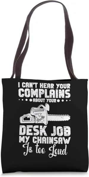 Logger Gear Arborist Throw Line Kite Woodchopping Lumberjack Tote Bag
