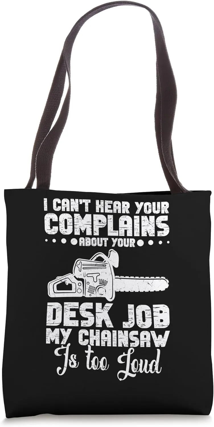 Logger Gear Arborist Throw Line Kite Woodchopping Lumberjack Tote Bag