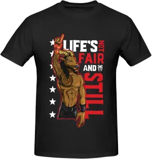 Man Short Sleeve Cotton Comfortable T-Shirts Crew Neck Top Funny Fashion Graphic Tees Classic Clothing Tshirts