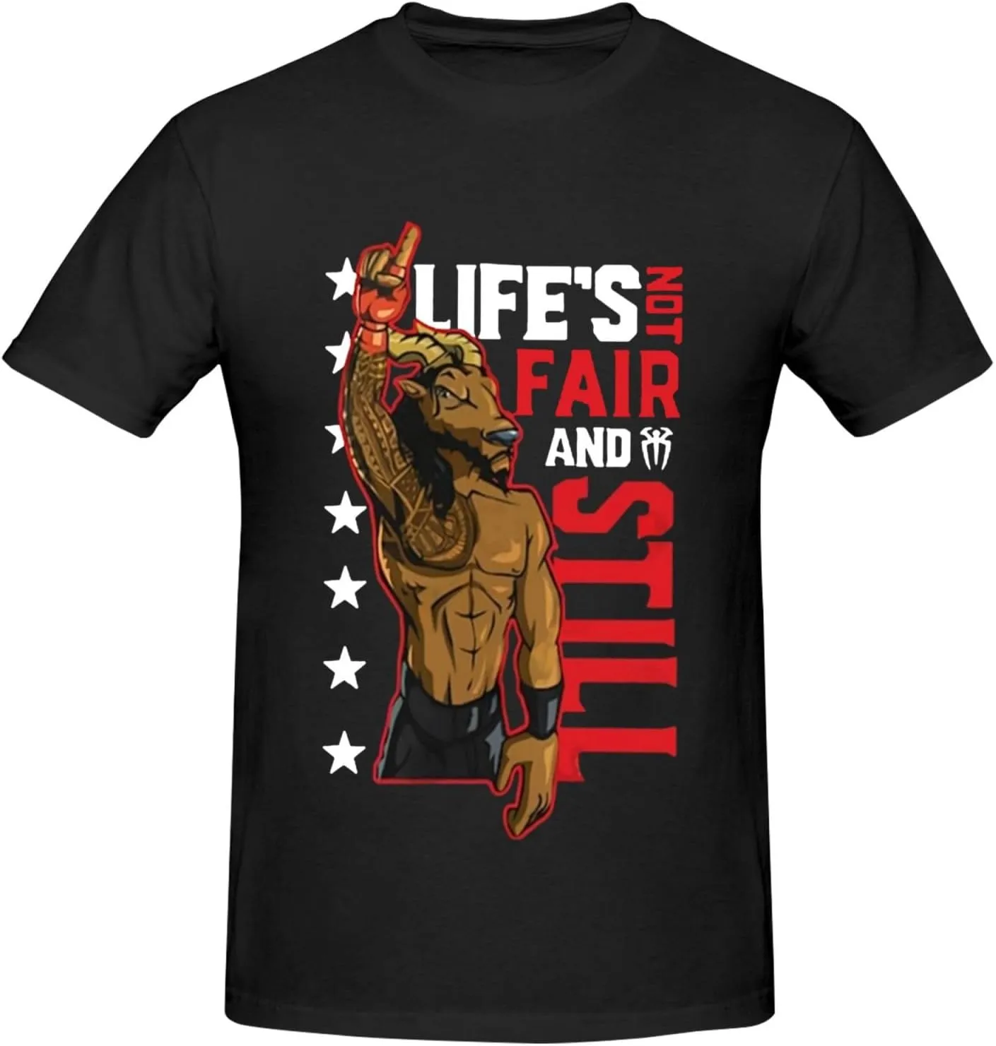 Man Short Sleeve Cotton Comfortable T-Shirts Crew Neck Top Funny Fashion Graphic Tees Classic Clothing Tshirts