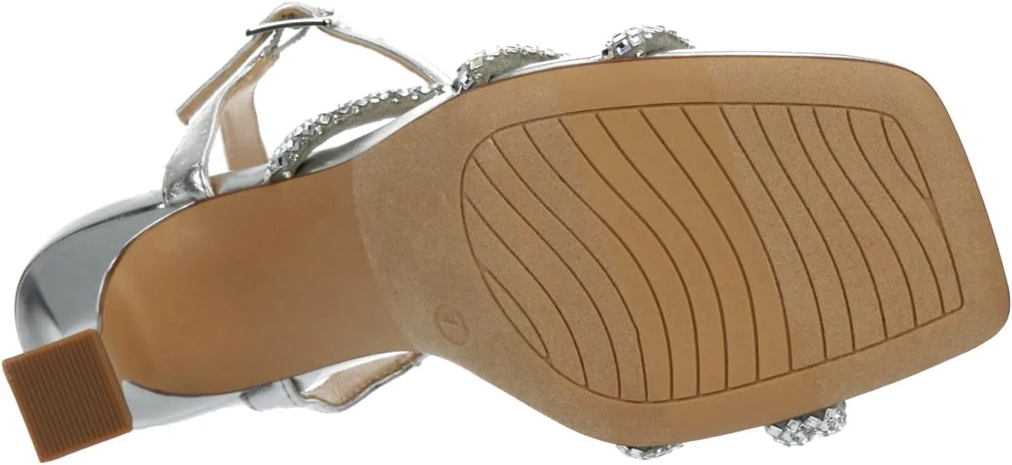 Maripe Nadia - Women's Open Toe Strappy Slingback Kitten Heel Dressy Sandals