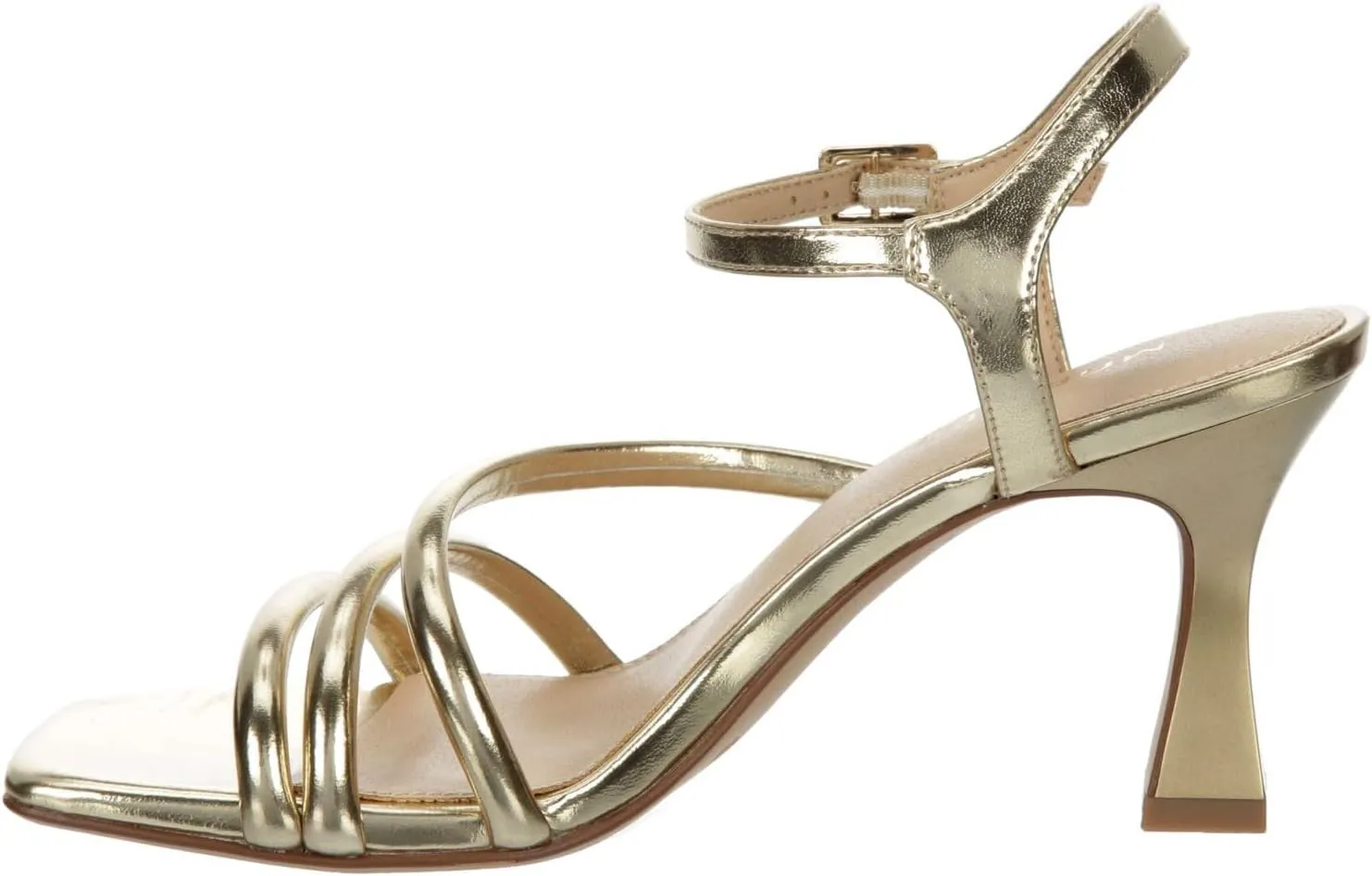 Maripe Nadia - Women's Open Toe Strappy Slingback Kitten Heel Dressy Sandals