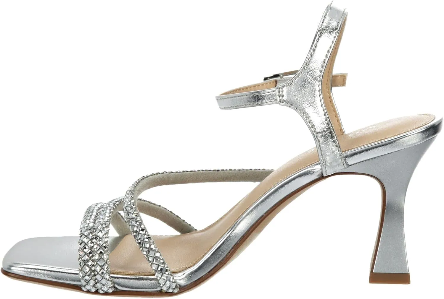 Maripe Nadia - Women's Open Toe Strappy Slingback Kitten Heel Dressy Sandals