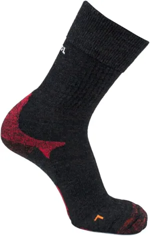 Meindl Men's MT7 Mid-Weight Merino Wool Boot Socks | Hiking | Trekking | Mountaineering | Made in Italy