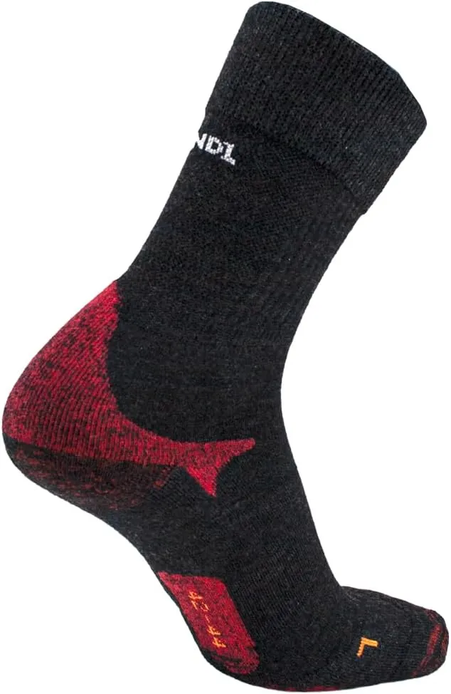 Meindl Men's MT7 Mid-Weight Merino Wool Boot Socks | Hiking | Trekking | Mountaineering | Made in Italy