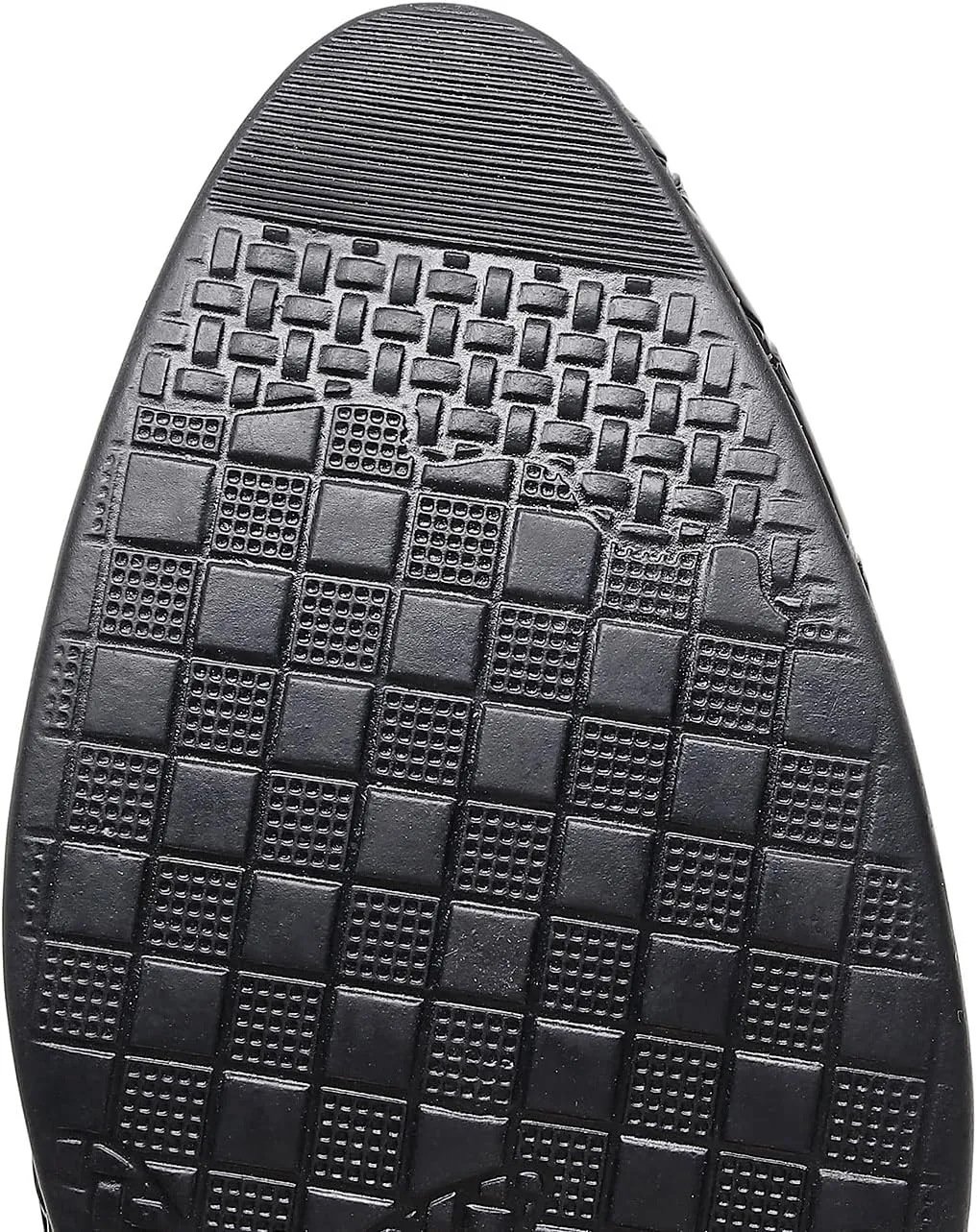 Men Slip-On Loafers Black Croc-Embossed Leather Loafers with Almond Toemen
