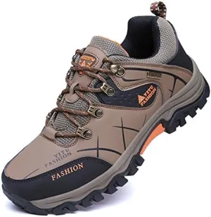 Men's Ankle Mid Waterproof Hiking Boots Outdoor Lightweight Jogging Shoes Climbing and Trekking Boot