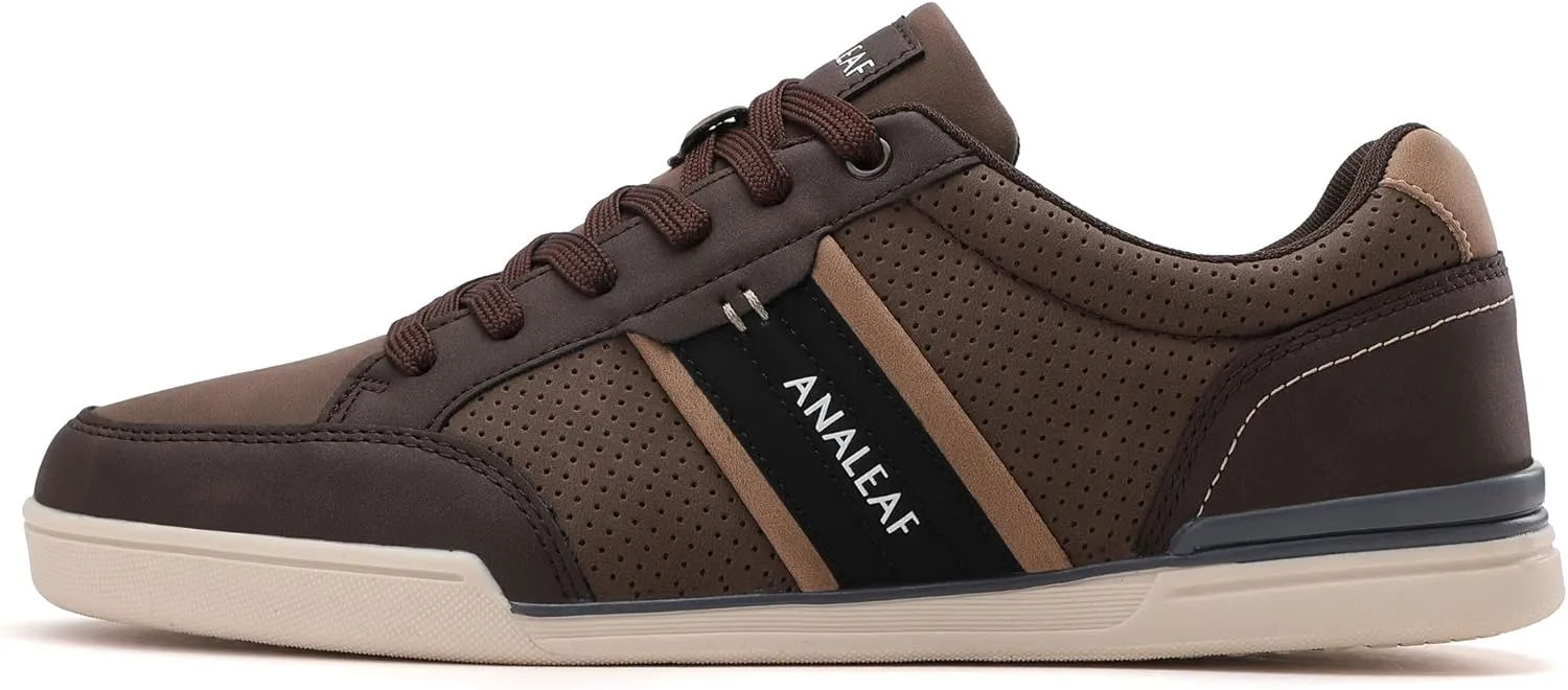 Mens Casual Shoes Classic Fashion Sneakers Lace-up Walking Shoes