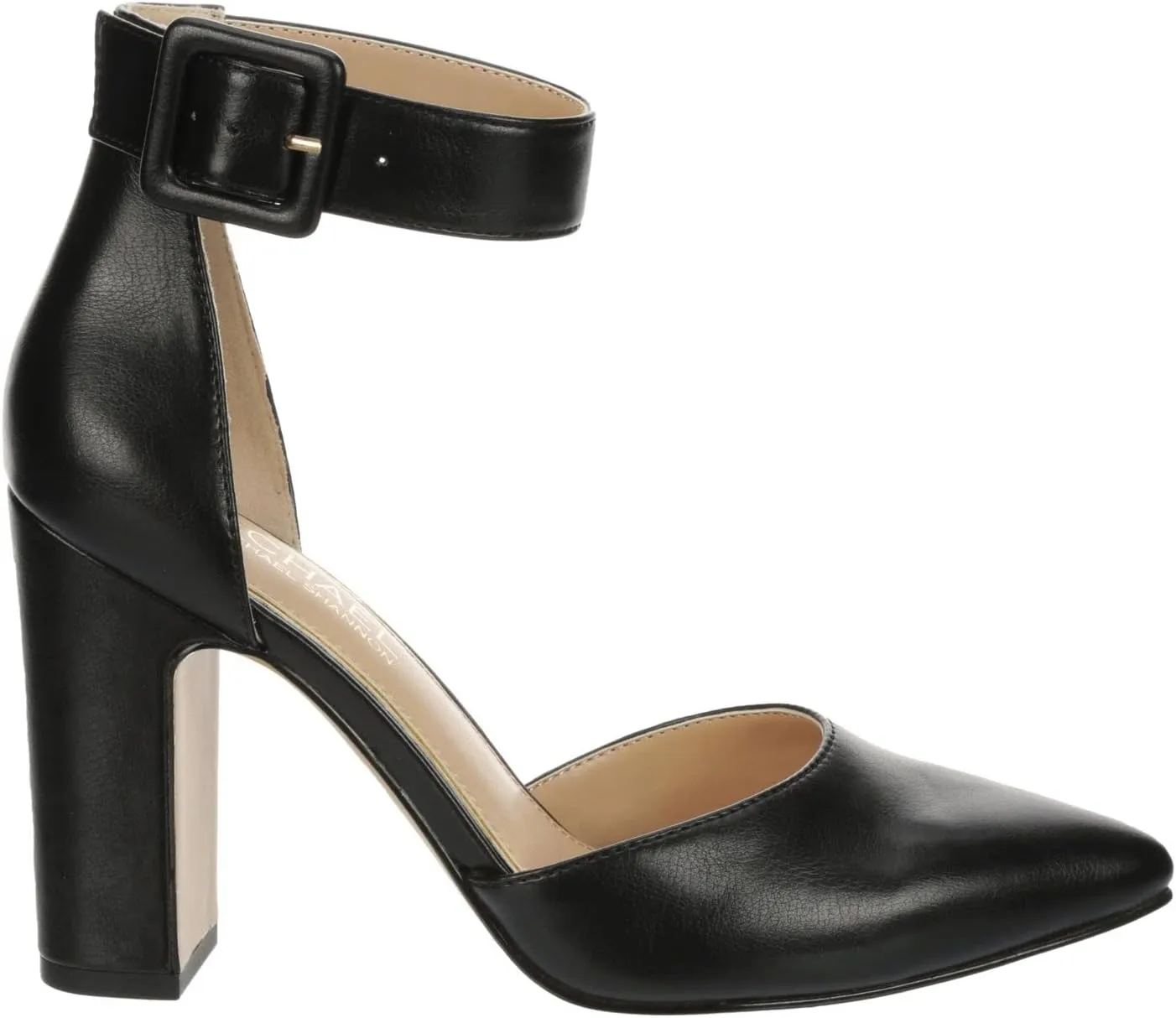 Michael By Michael Shannon Rosalie - Women's Closed Pointed Toe Block High Heel Ankle Strap Dress Sandals