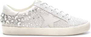 Mi.iM Goldie Rubber Sole Lace-up Rhinestone Star Sneakers