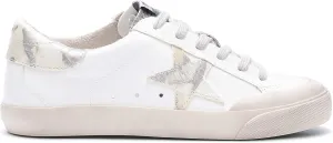 Mi.iM Sadie Rubber Sole Lace-up Leather Star Sneakers