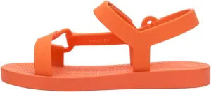mini melissa Sun Downtown Sandals for Babies & Toddles & Big Kids - Jelly Sandals for Girls w/Adjustable Ankle Strap, Kids Jelly Shoes